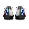 Psychedelic Stars & Stripes - Black Soles